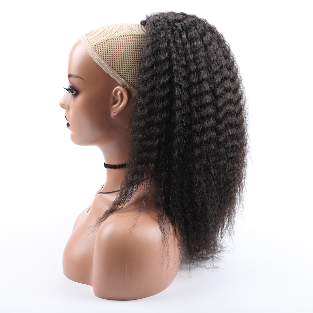 Drawstring Afro Curly Puff Ponytail - وهمية الاصطناعية الرباط ذيل حصان مرونة