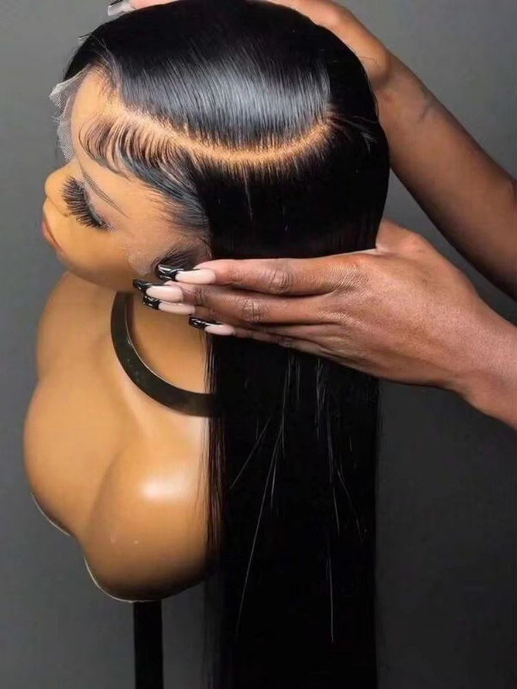 Glueless Wear And Go Human Hair Wig - باروكة شعر طبيعي 100% بدون غراء