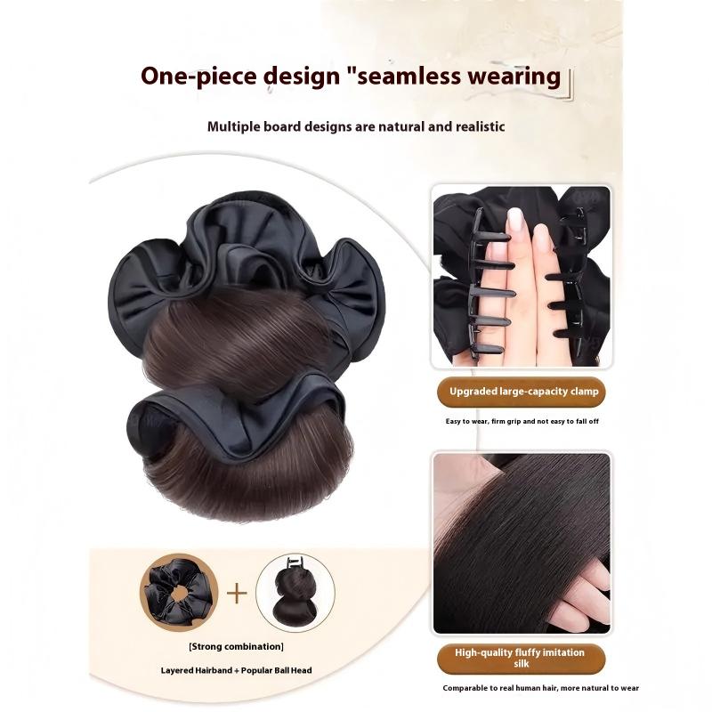 Claw Clip Messy Bun Hair Piece - جهد أوبدو الاصطناعية مخلب فوضوي كعكة