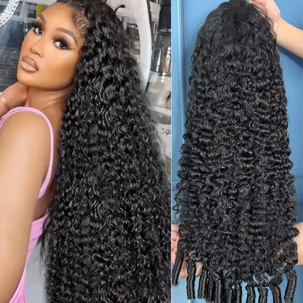 Human Hair Wigs - شعر مستعار بشري مموج بورمي طبيعي
