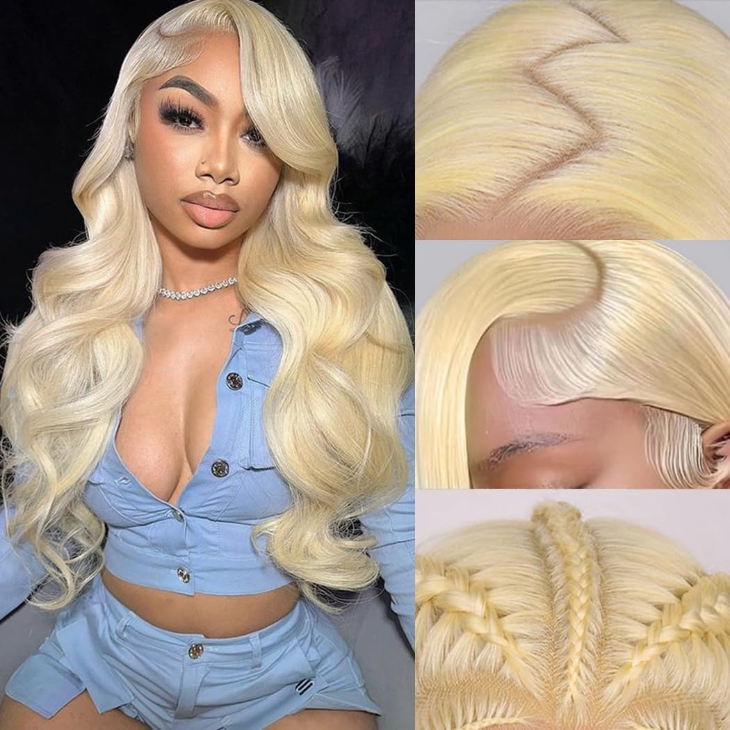 باروكة شعر طبيعي 613 HD بدانتي - مراجعة 613 Blonde Body Wave Lace Front Wig وسعره
