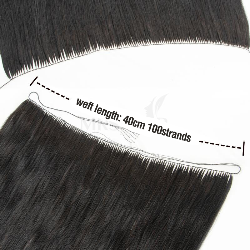 وصلات شعر ريشية طبيعية من الشع - مراجعة Invisible Tape In Extensions Real Hair وسعره