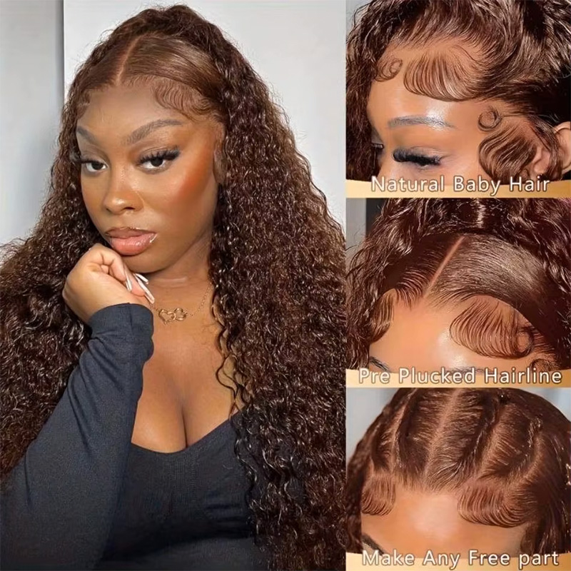 شعر مستعار أمامي شفاف عالي الك - مراجعة Hd Lace Frontal Wig Human Hair Pre Plucked وسعره