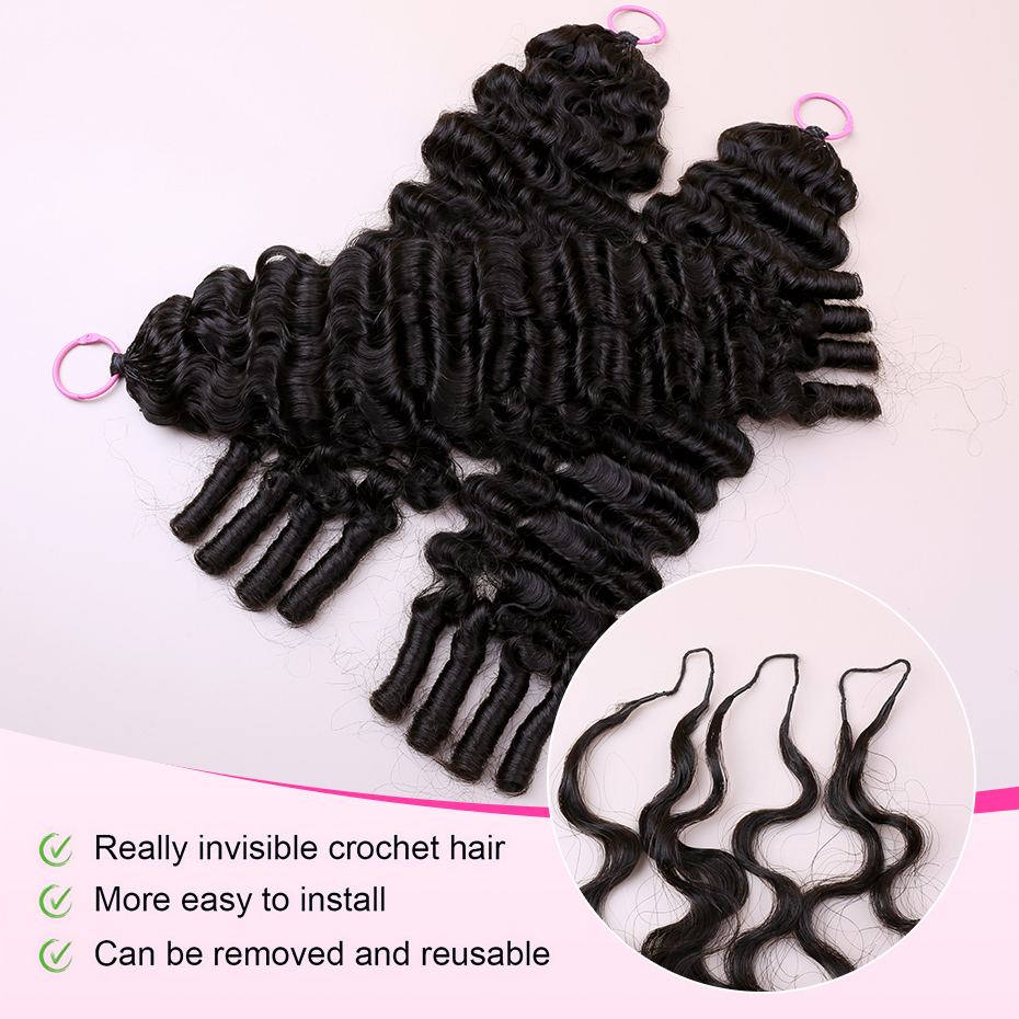 شعر بشري 100%، كروشيه بريش، مع - مراجعة Hair Bundles وسعره