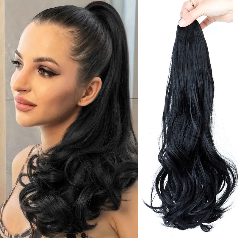 الاصطناعية طويلة مجعد ذيل حصان - مراجعة Synthetic Braided Wigs For Black Women وسعره