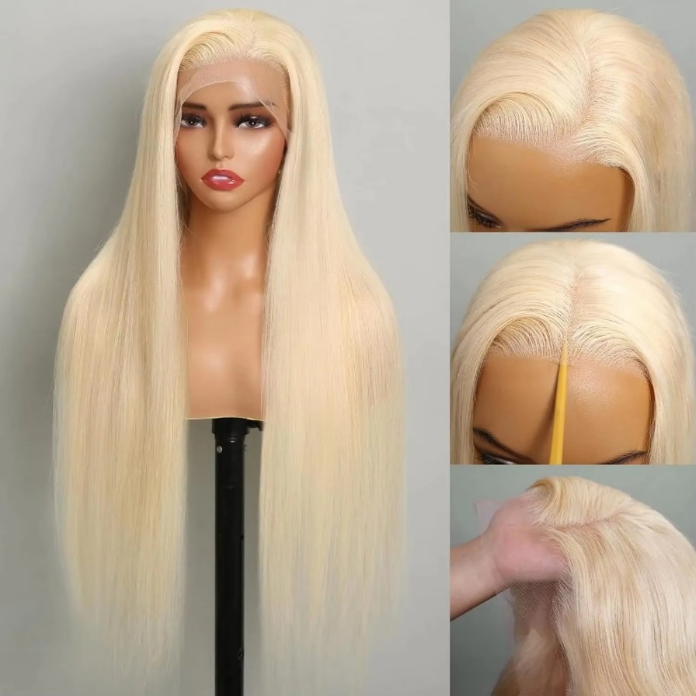 613 باروكة من شعر طبيعي أشقر H - مراجعة Hd Lace Frontal Wig Human Hair Pre Plucked وسعره