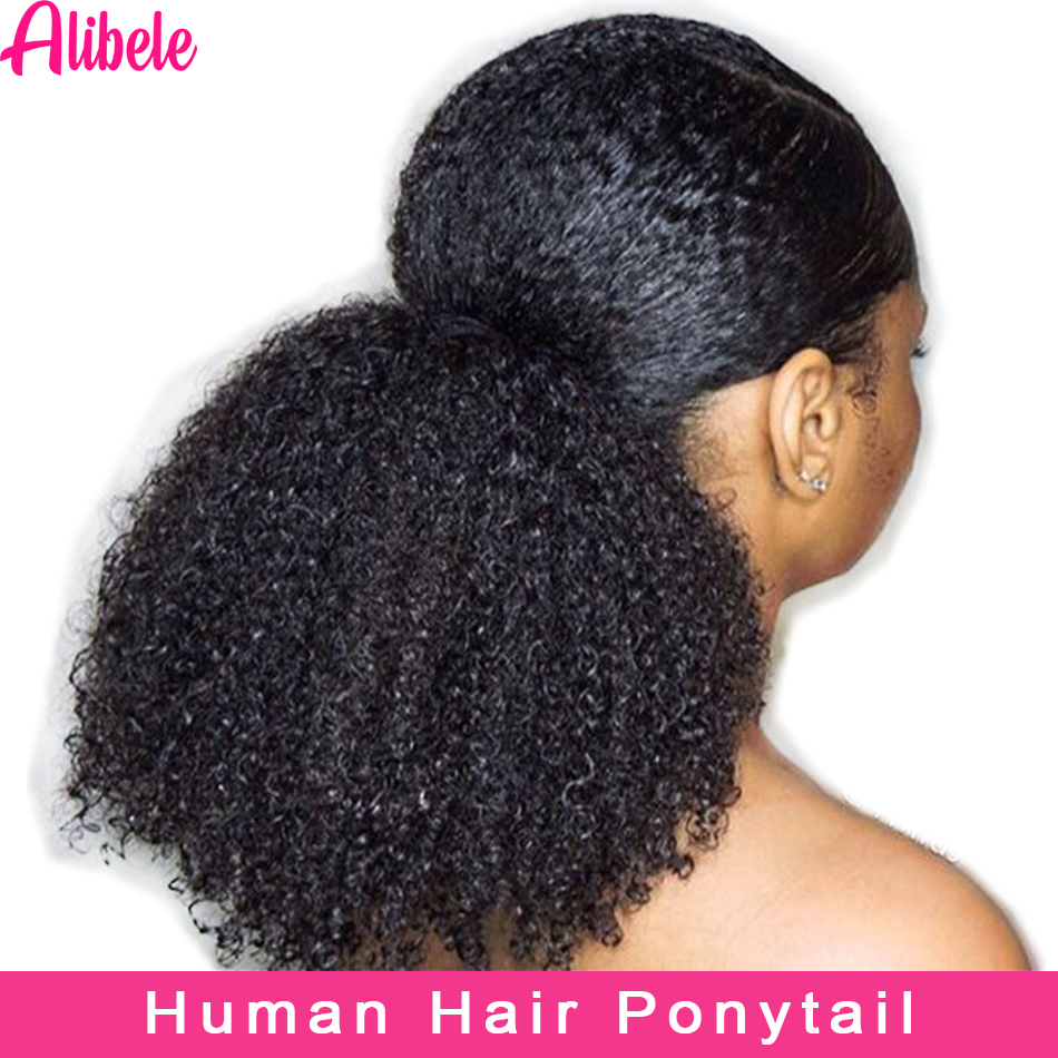 أليبيل-موكوليان وصلات ذيل حصان - مراجعة Seamless Clip In Hair Extensions Human Hair وسعره