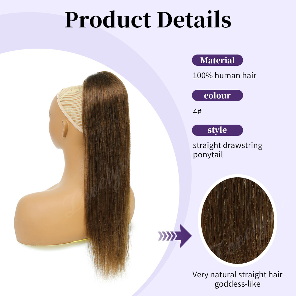 وصلة شعر ذيل حصان قصيرة بطول 1 - مراجعة Seamless Clip In Hair Extensions Human Hair وسعره