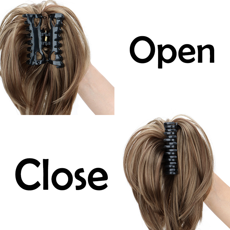 الباروكات الاصطناعية فوضوي كعك - مراجعة Claw Clip Messy Bun Hair Piece وسعره