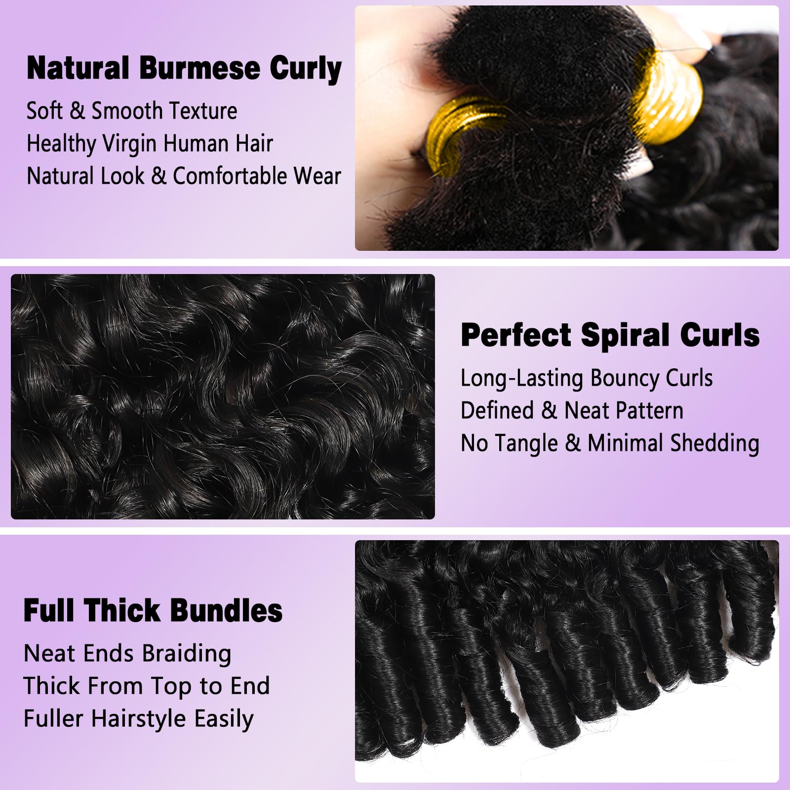 شعر بشري 12A للضفائر البوهيمية - مراجعة Water Wave Bulk Human Hair For Braiding وسعره