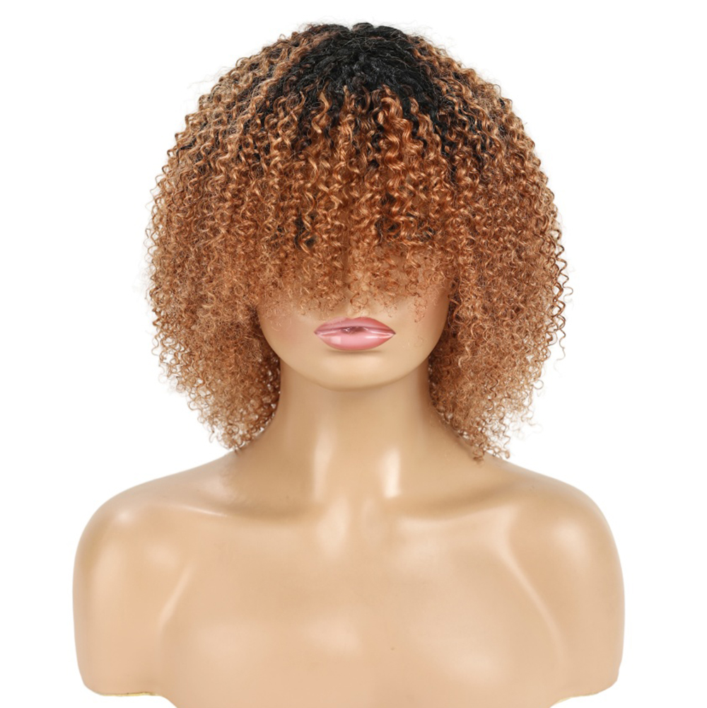 شعر بيروفي مجعد أفرو كينكي بقص - مراجعة Short Pixie Cut Wig Human Hair Cheap وسعره