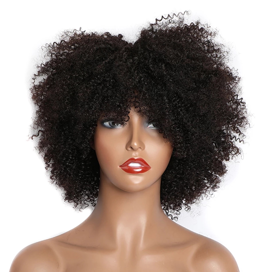باروكات شعر طبيعي قصيرة مجعدة  - مراجعة Short Pixie Cut Wig Human Hair Cheap وسعره