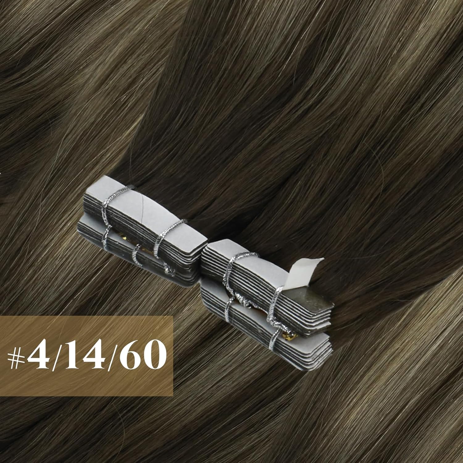وصلات شعر فيساني اللاصقة، شعر  - مراجعة Invisible Tape In Extensions Real Hair وسعره