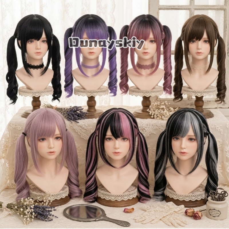 شعر مستعار صناعي متدرج من الور - مراجعة Hair Bundles وسعره