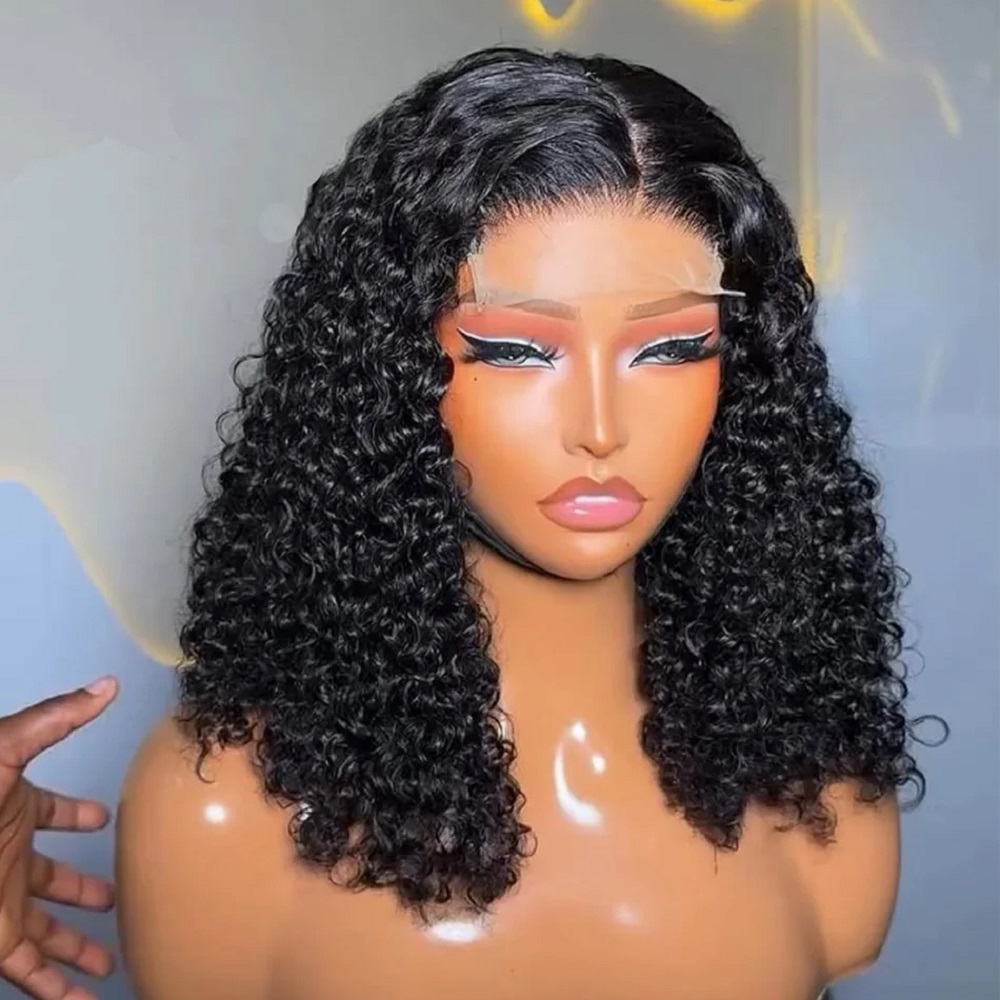 باروكات شعر بشري قصيرة مموجة ب - مراجعة Glueless Wear And Go Human Hair Wig وسعره