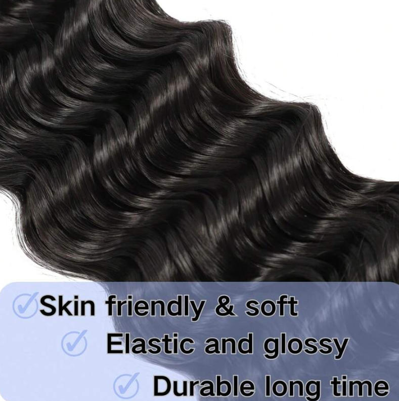 شعر بشري للضفائر بدون خصلات، م - مراجعة Water Wave Bulk Human Hair For Braiding وسعره