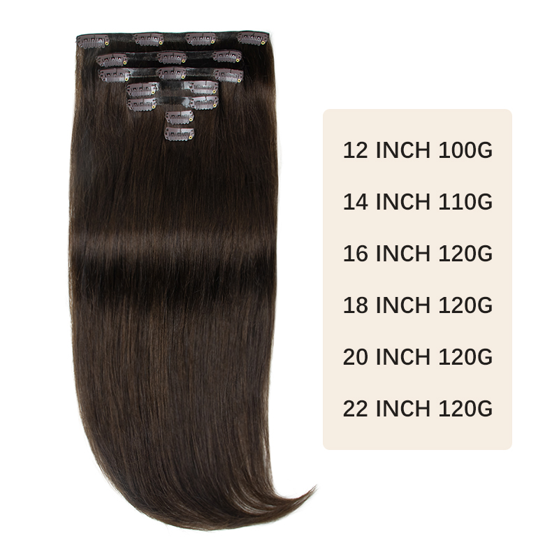 مشبك بولي يوريثان سميك غير مرئ - مراجعة Seamless Clip In Hair Extensions Human Hair وسعره