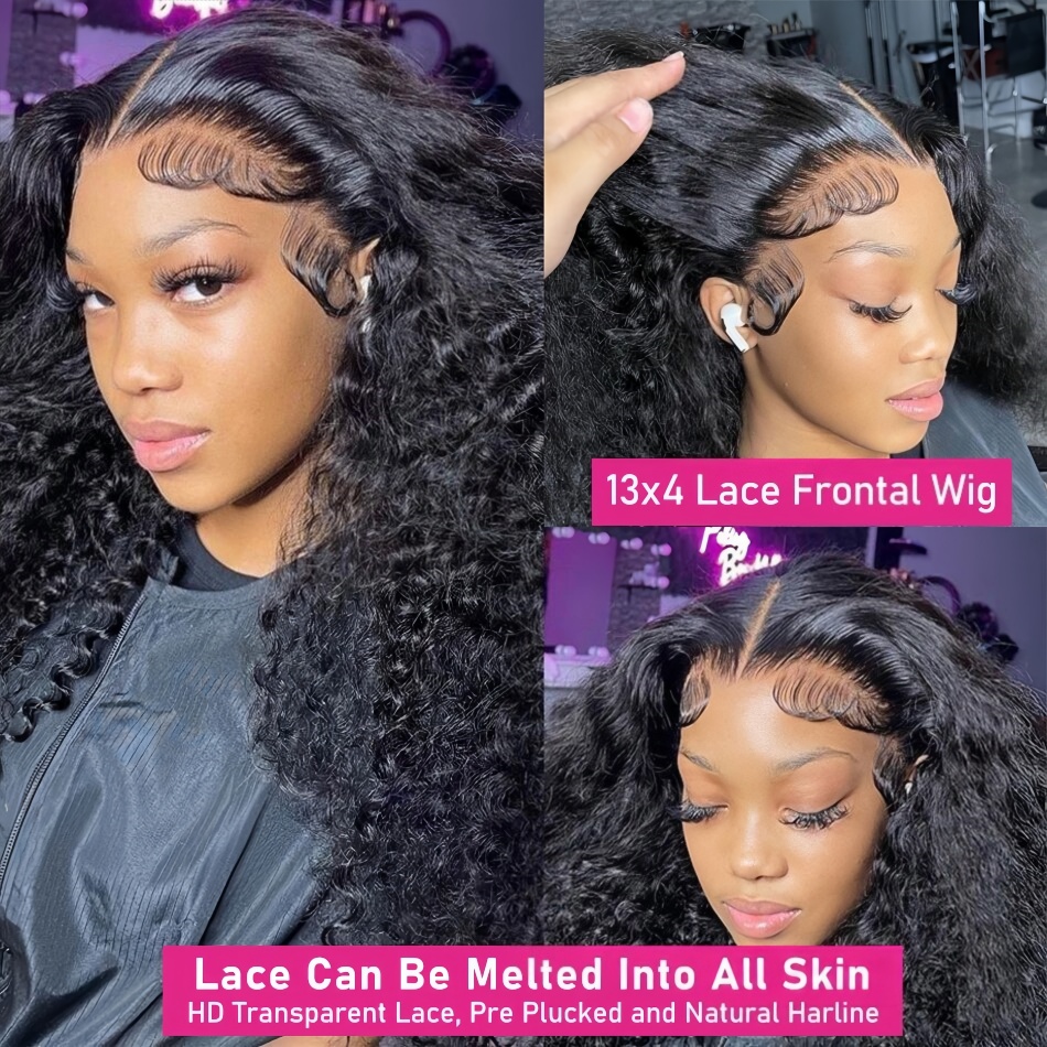 باروكة شعر بشري مجعد 360 درجة، - مراجعة Human Hair Wigs وسعره
